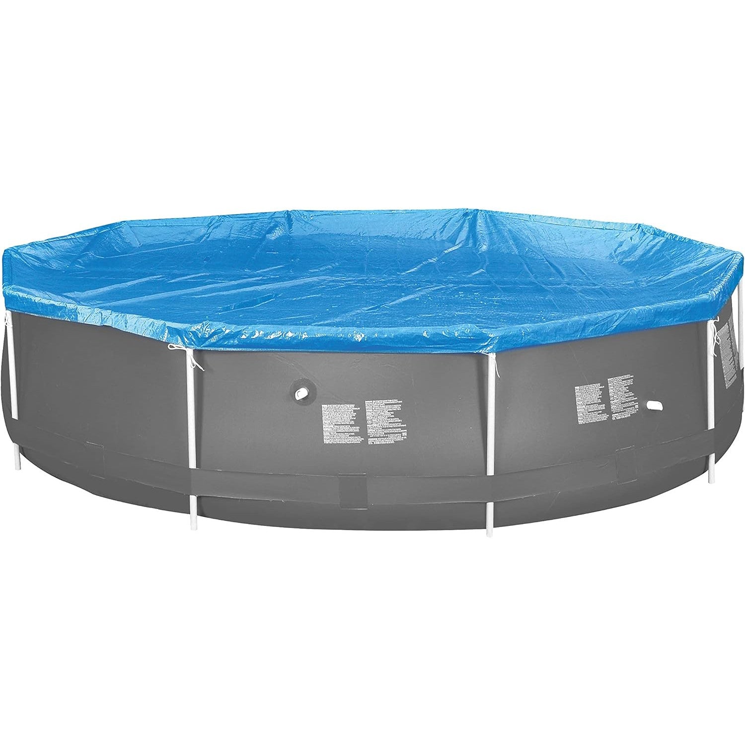 Avenli 300cm Round Pool Cover Tarpaulin with Drainage Holes